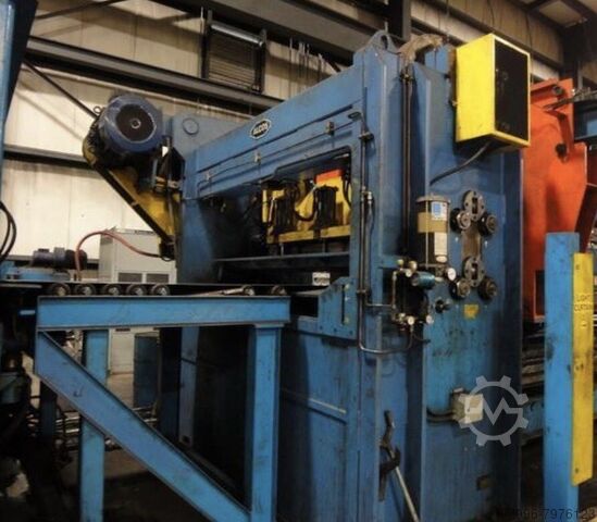 Cut to length line Delta-Alcos 72”x0.5”x60,000Lb