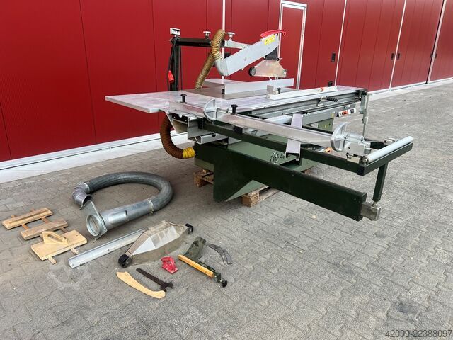 Sega circolare formatrice con incisore Altendorf F45 Dgit X