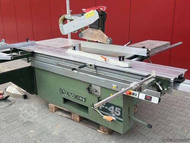 Sega circolare formatrice con incisore Altendorf F45 Dgit X