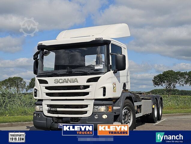 Sistema a braccio con gancio SCANIA P410 AJK 20 ton