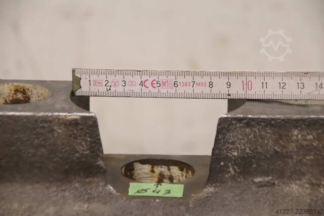 Stansgereedschap Mubea Aufnahme Unten  Ø 100/43 mm