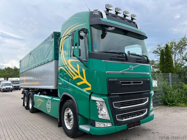 Camion à benne basculante VOLVO FH460 Getreide-Kipper/Lenkachse