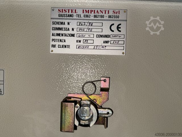 Flaangeermachine Boldrini RIBO 20 HY x 4000