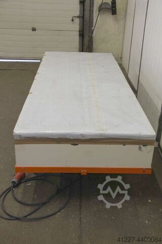 Schaarheftafel 700 kg Gruse ELS 1-8-1-G-SO mit Rollenbahn