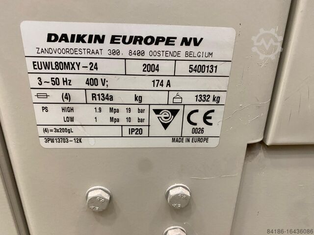 Ar condicionado DAIKIN EUWL80MXY-24