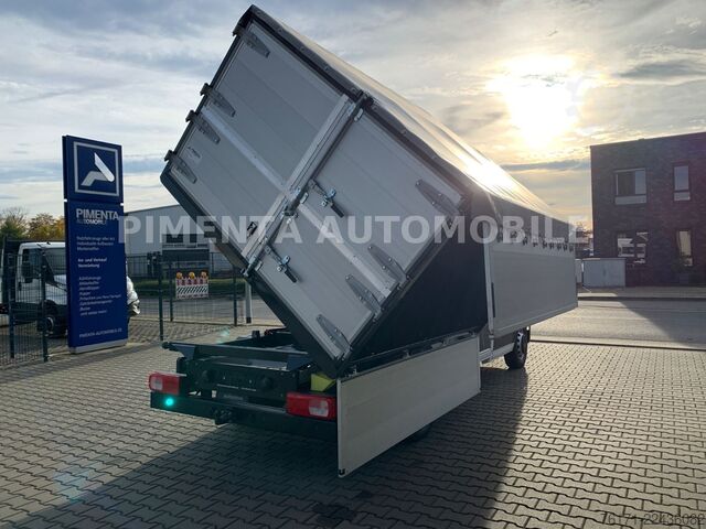 Driezijdige kipper bestelwagen VOLKSWAGEN Crafter 50 3-S-KIPPER GESCHLOSSEN TEMP AHK KLIMA