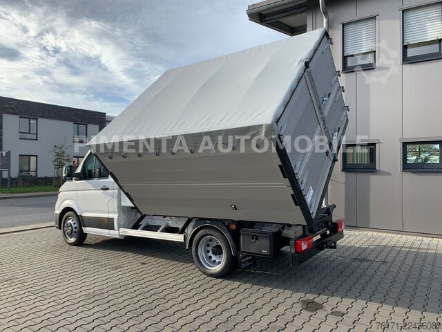 Driezijdige kipper bestelwagen VOLKSWAGEN Crafter 50 3-S-KIPPER GESCHLOSSEN TEMP AHK KLIMA