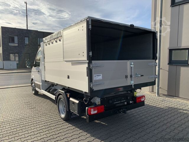 Driezijdige kipper bestelwagen VOLKSWAGEN Crafter 50 3-S-KIPPER GESCHLOSSEN TEMP AHK KLIMA