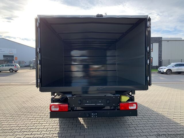 Driezijdige kipper bestelwagen VOLKSWAGEN Crafter 50 3-S-KIPPER GESCHLOSSEN TEMP AHK KLIMA