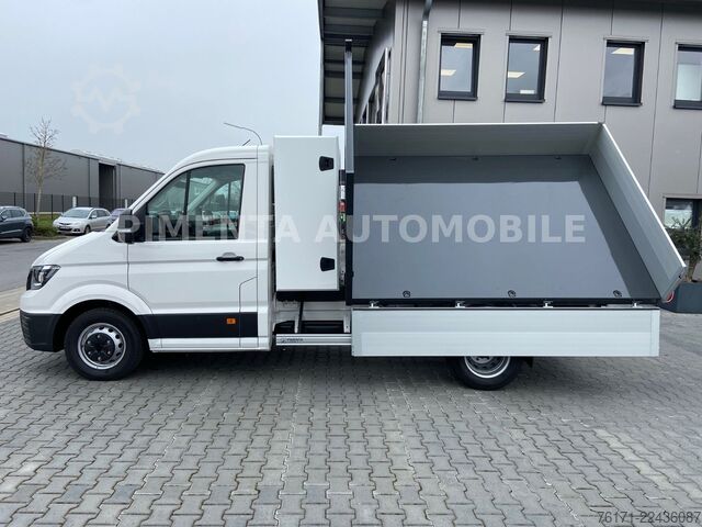Driezijdige kipper bestelwagen VOLKSWAGEN Crafter 50 3-S-KIPPER KISTE TEMPOMAT AHK KLIMA