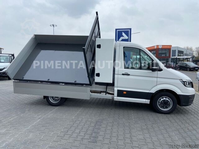 Driezijdige kipper bestelwagen VOLKSWAGEN Crafter 50 3-S-KIPPER KISTE TEMPOMAT AHK KLIMA