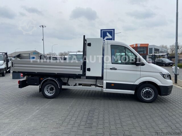 Driezijdige kipper bestelwagen VOLKSWAGEN Crafter 50 3-S-KIPPER KISTE TEMPOMAT AHK KLIMA