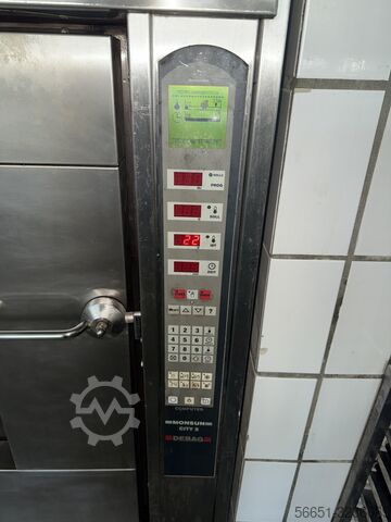Oven KEMPER-EDELSTAHL KESSEL 150 A DEBAG Monsun Sticken Ofen Elektro
