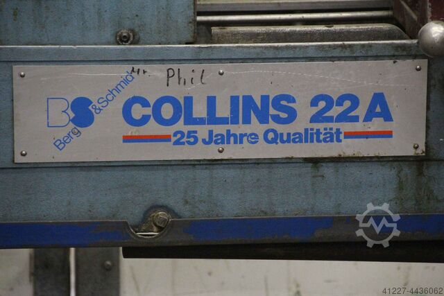2 inch draadsnijmachine Collins 22 A