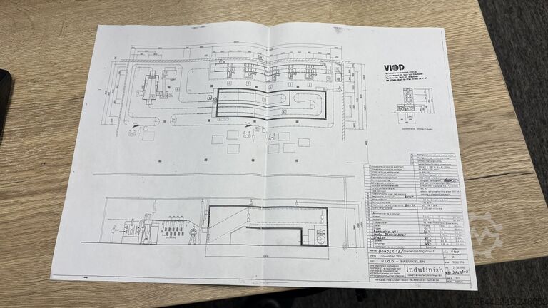 Poederapparatuur Complete operational powdercoat line 
