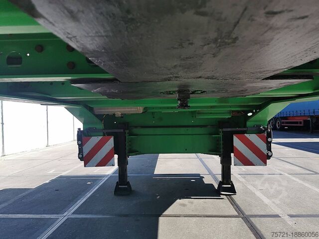 Dieplader FAYMONVILLE 4 AXLE LOW BED EXTENDABLE RAMPS