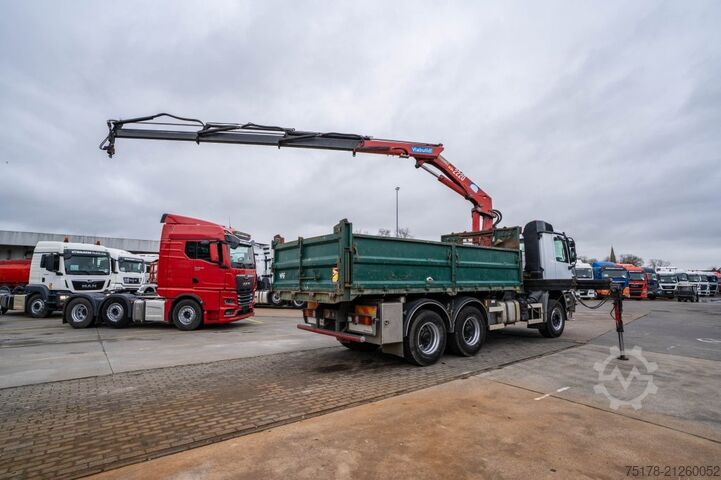 Kipper met kraan MERCEDES ACTROS 3336 K-E5-HMF 2220 K3