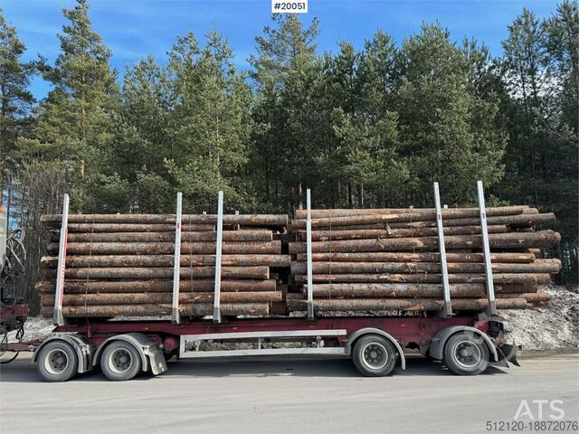 Houthouder Briab Kome timber trailer