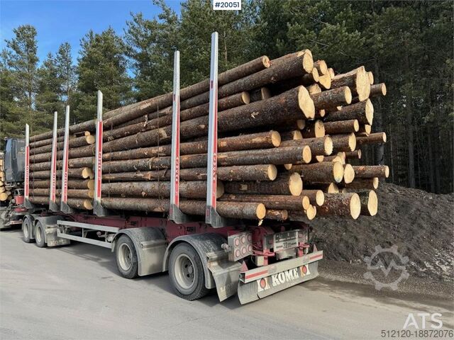Houthouder Briab Kome timber trailer