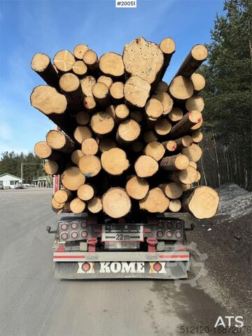 Houthouder Briab Kome timber trailer