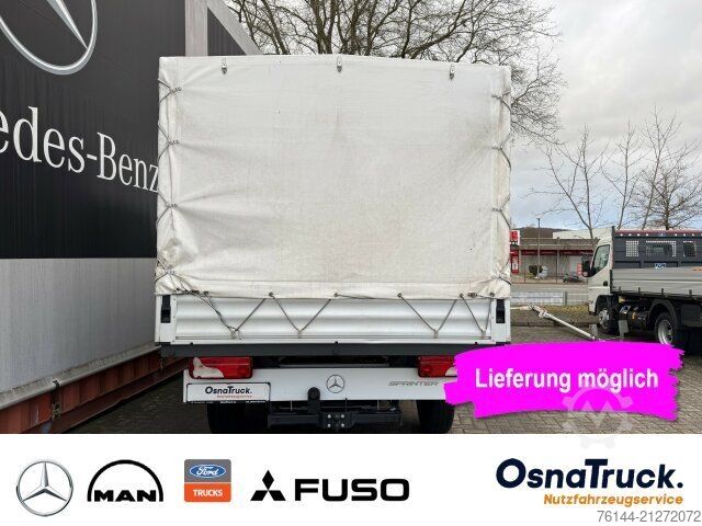 Curtain sider van MERCEDES-BENZ Sprinter 215 CDI DOKA,PritschePlane Klima, AHK