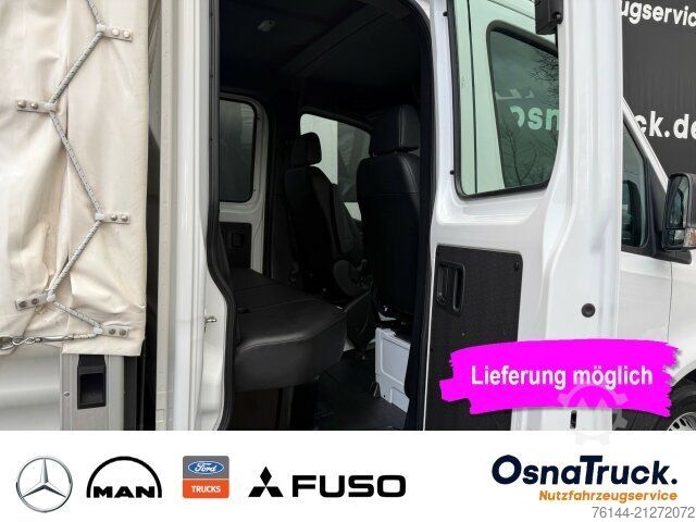 Curtain sider van MERCEDES-BENZ Sprinter 215 CDI DOKA,PritschePlane Klima, AHK