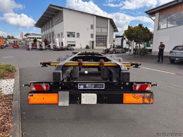 Container transportation Kögel ZW 18 Lafette SAF Achsen 15.910kg Nutzlast