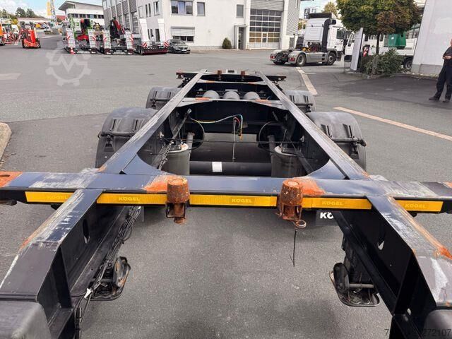 Container transportation Kögel ZW 18 Lafette SAF Achsen 15.910kg Nutzlast