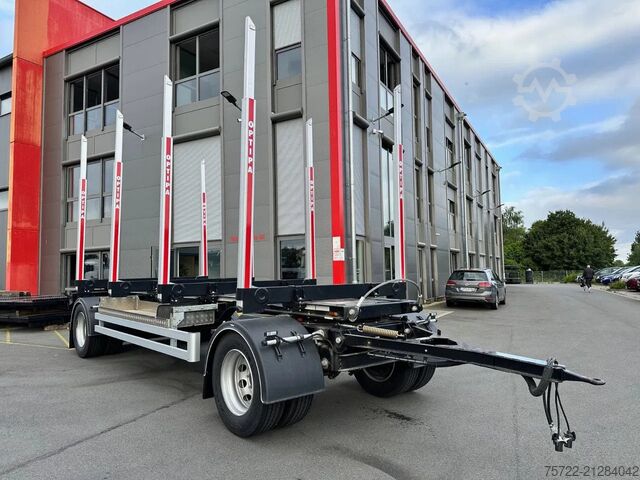 Timber transporter PAVIC HTA 20 66Z 2-Achs Kurzholz Schnellwechsel NEU H...