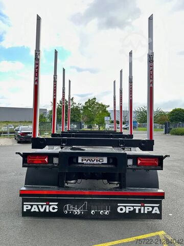 Timber transporter PAVIC HTA 20 66Z 2-Achs Kurzholz Schnellwechsel NEU H...