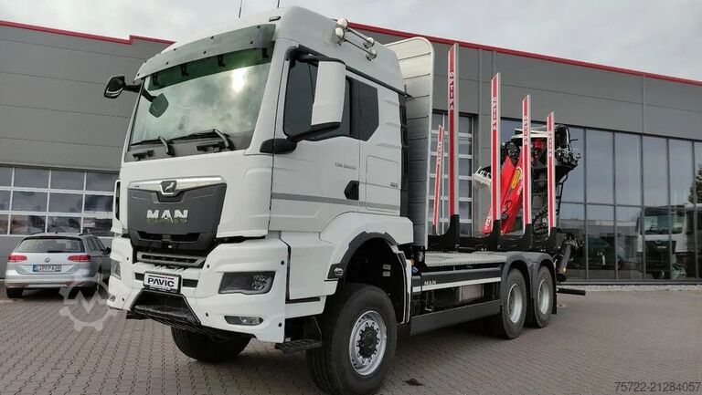 Faanyagszállító MAN TGS 33.520 6x6 BL RADSTAND 3900mm Sofort Verfügb