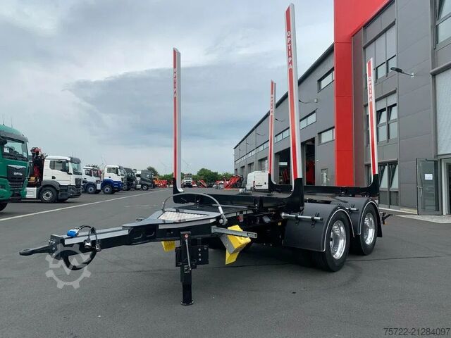 Přepravník dřeva PAVIC THTA 19 44Z/NEU/1.ACHSE ALS LIFTACHSE THTA 19 4...