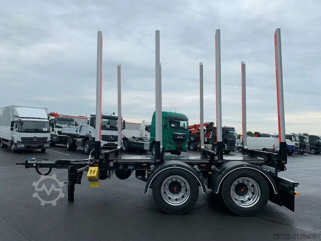 Přepravník dřeva PAVIC THTA 19 44Z/NEU/1.ACHSE ALS LIFTACHSE THTA 19 4...