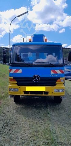 LKW mit Hubarbeitsbühne MERCEDES-BENZ 1018 Atego AC 4x4 Wumag WH 170 Steiger