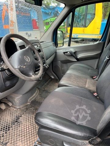 Pick-up skåpbil MERCEDES-BENZ Sprinter II Pritsche/DoKa 313 - MOTORSCHADEN -