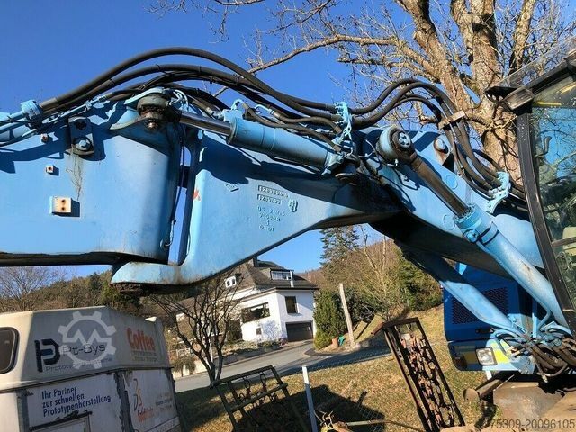 Mobiele graafmachine O&K MH Plus Knickmatic & Hammerleitung + 5 Löffel