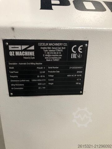 Eindfrees OZ MACHINE POLAR-V