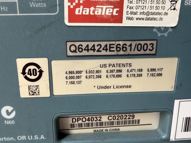 Sistem de măsurare Tektronix DPO 4032 Cyfrowy Oscyloskop 350 MHz 2,5 GS/s Sprawny Tektronix DPO 4032 Cyfrowy Oscyloskop 350 MHz 2,5 GS/s Sprawny