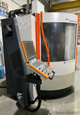 5-osiowe centrum obróbcze. +GF+ AGIECHARMILLES HSM 400U