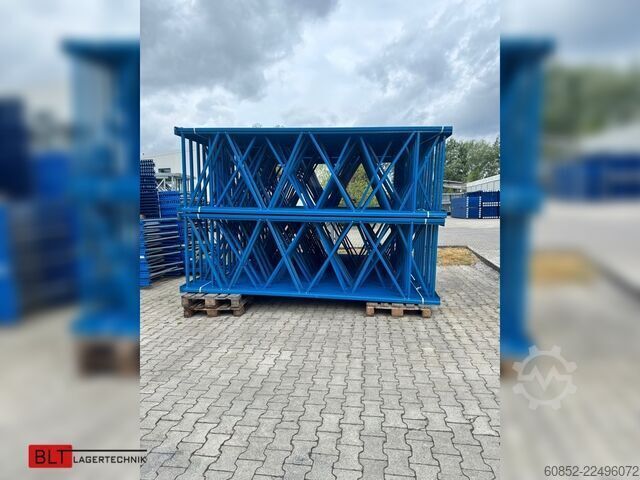 Zware stellingen, palletstellingen, hoogbouwstellingen Nedcon Rahmen 350 x 110  cm H: 350 cm, Palettenregal, Palette