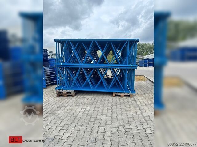 Zware stellingen, palletstellingen, hoogbouwstellingen Nedcon Rahmen 400 x 110  cm H: 400 cm, Palettenregal, Palette
