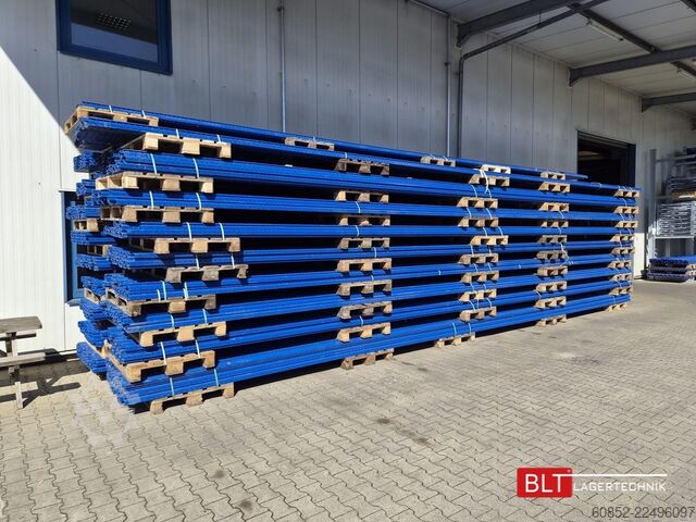 Nagy teherbírású polcos raklapállványok 14 lfm STOW Palettenregale, H: 1050cm Fachlast: 2250 kg, PNB0472, Regale