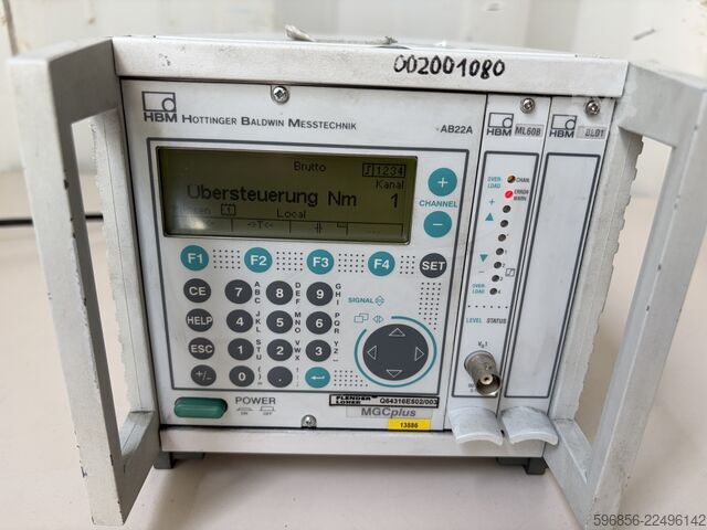 Sistem de măsurare HBM MGCplus AB22A System Pomiarowy Wzmacniacz Modułowy Hottinger Baldwin HBM MGCplus AB22A System Pomiarowy Wzmacniacz Modułowy Hottinger Baldwin