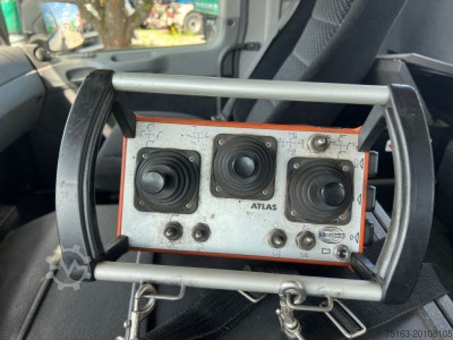 Autolaadkraan MERCEDES-BENZ Actros 2541 L6x2 Abrollkipper mit Kran Funk+Grei