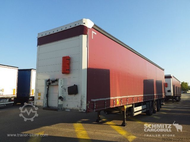 Ανοιχτό ημιρυμουλκούμενο με μουσαμά Schmitz Cargobull Semitrailer Curtainsider Standard Hayon