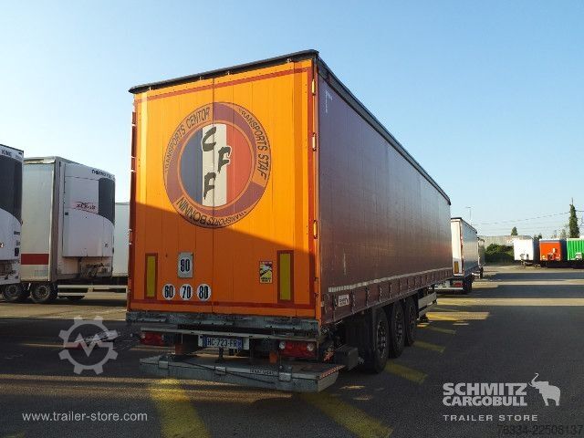 Ανοιχτό ημιρυμουλκούμενο με μουσαμά Schmitz Cargobull Semitrailer Curtainsider Standard Hayon