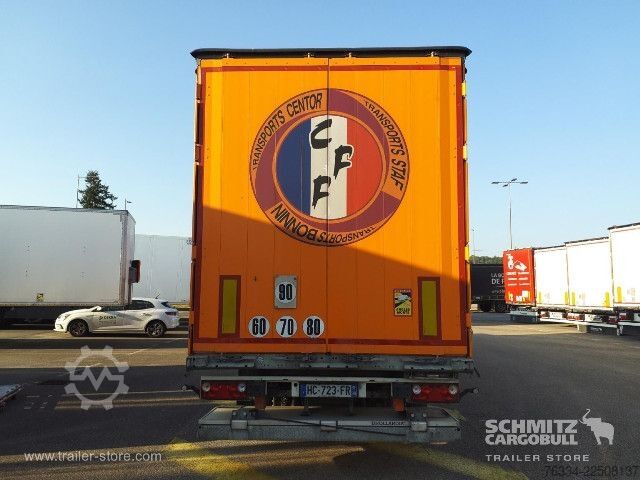 Ανοιχτό ημιρυμουλκούμενο με μουσαμά Schmitz Cargobull Semitrailer Curtainsider Standard Hayon