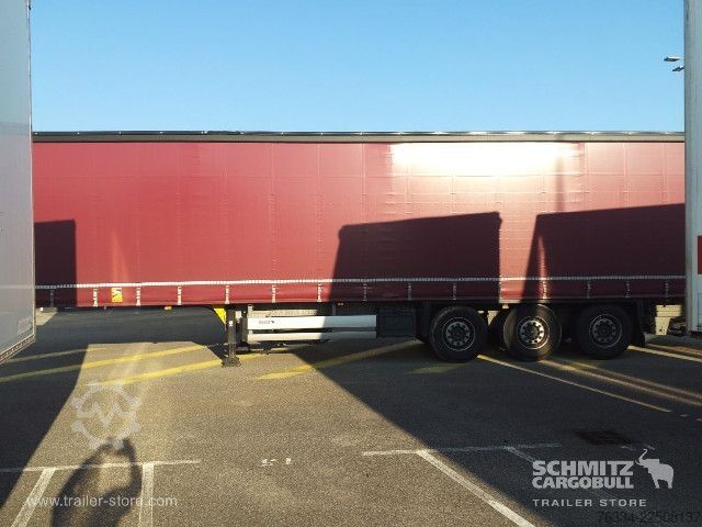 Ανοιχτό ημιρυμουλκούμενο με μουσαμά Schmitz Cargobull Semitrailer Curtainsider Standard Hayon