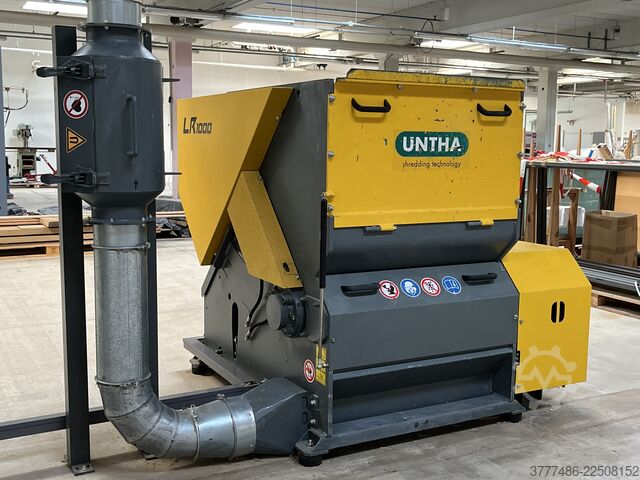 Faaprító gép Untha LR1000 22kW
