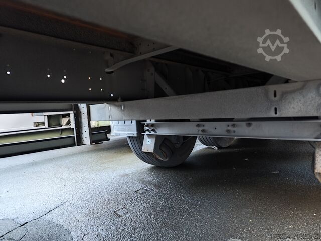 Open semitrailer with tarp Schmitz Cargobull S01 QuickSlide Liftachse Palettenanschl